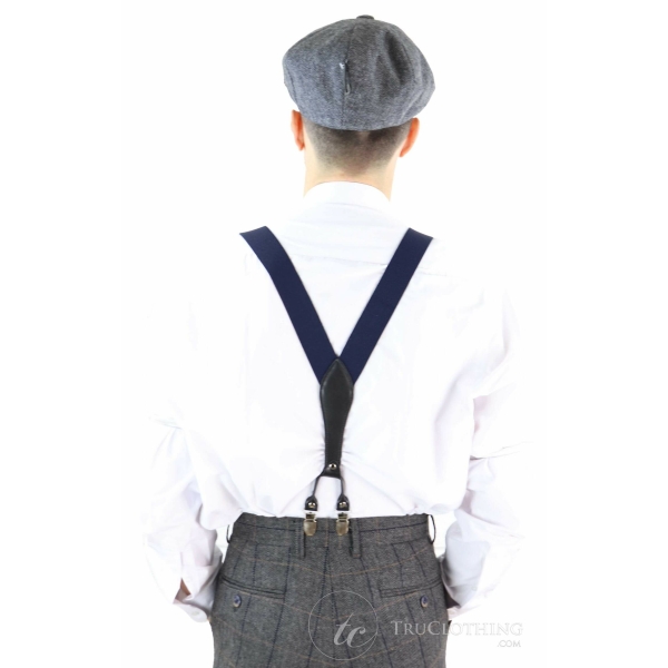 Mens Vintage Trouser Braces/Suspenders - Many Colours