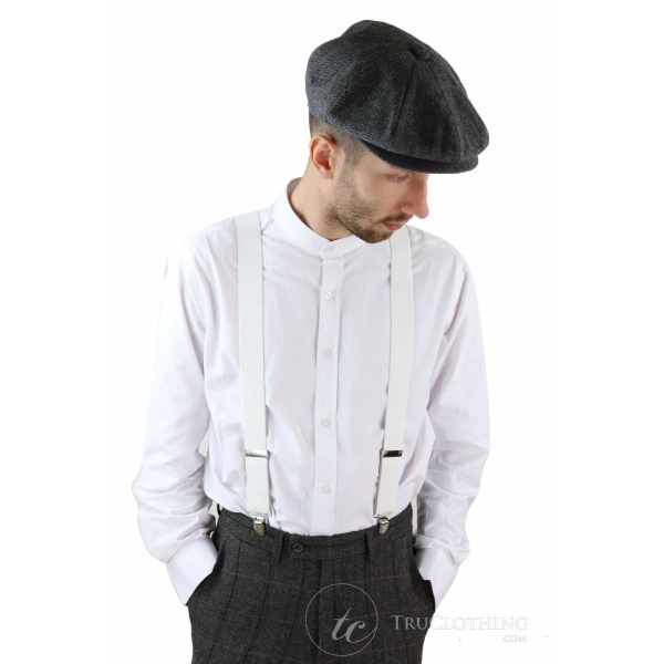 Mens Vintage Trouser Braces/Suspenders - Many Colours