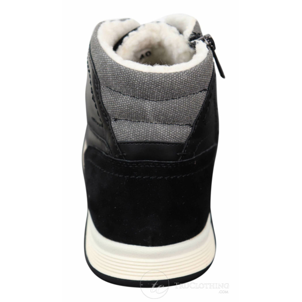 Mens Winter PU Leather Boots