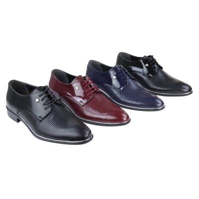 Mens Classic Laced Pattern Shoes