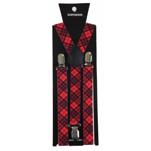 Mens Stripe Classic Trouser Suspenders