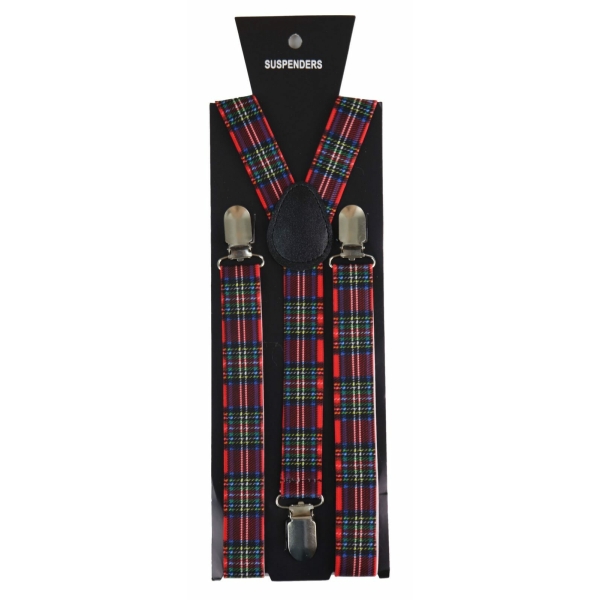 Mens Stripe Classic Trouser Suspenders