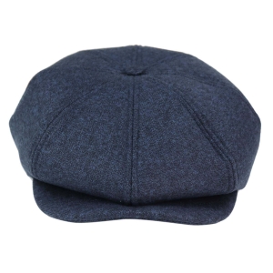 Mens 8 Panel Peaky Blinders Hat – Navy