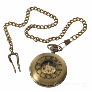 Automatic Mechanical Vintage Pocket Watch-Gold