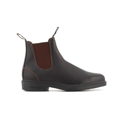 Blundstone 062 Stout Brown Leather Chiesel Toe Chelsea Boot