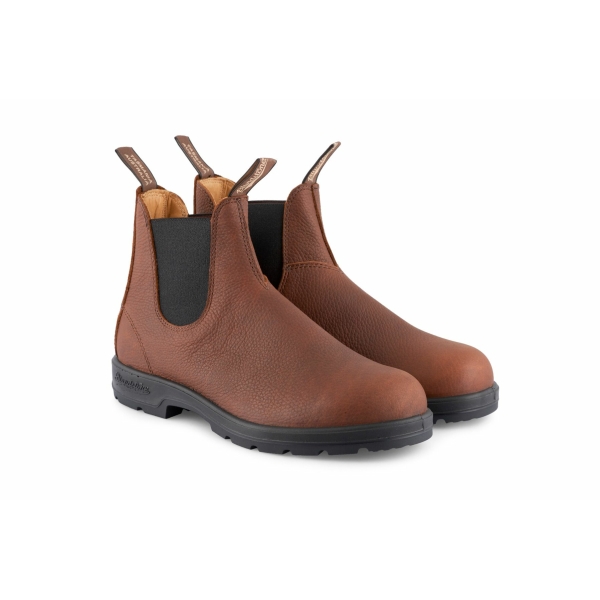 Blundstone 1445 Pebble Brown Leather Chelsea Boot