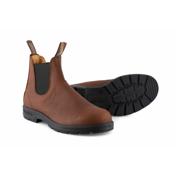 Blundstone 1445 Pebble Brown Leather Chelsea Boot