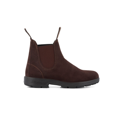 Blundstone 1458 Brown Suede Chelsea Boots