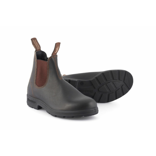 Blundstone 500 Stout Brown Chelsea Boots