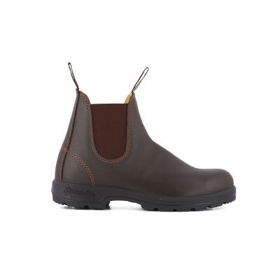 Blundstone 550 Walnut Brown Leather Australian Chelsea Ankle Boots