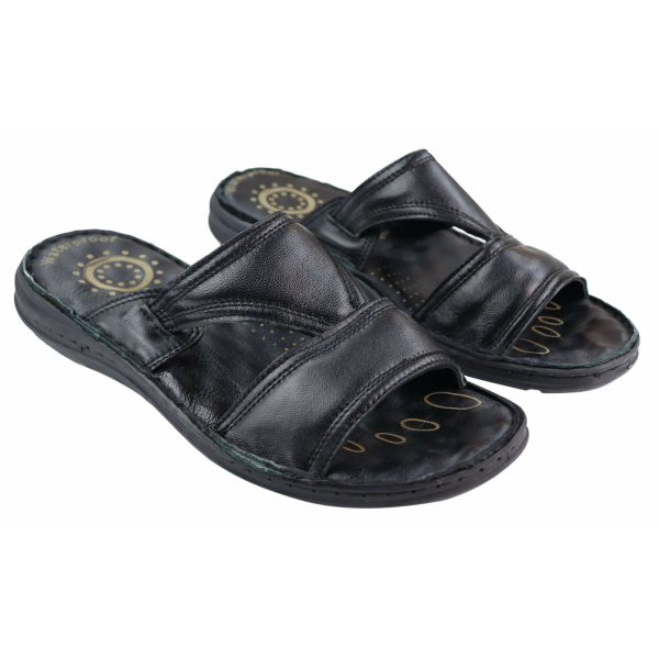 Mens Nappa Leather Slip On Sandals