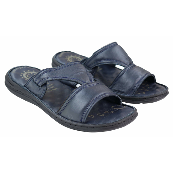 Mens Nappa Leather Slip On Sandals