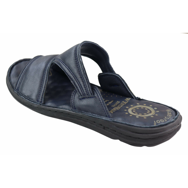 Mens Nappa Leather Slip On Sandals