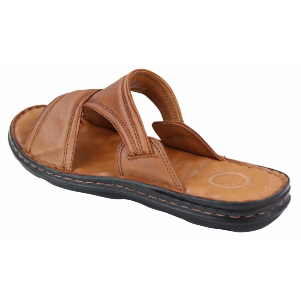 Mens Nappa Leather Slip On Sandals