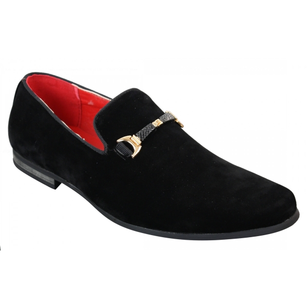 Mens Slip-On Buckle Shoes