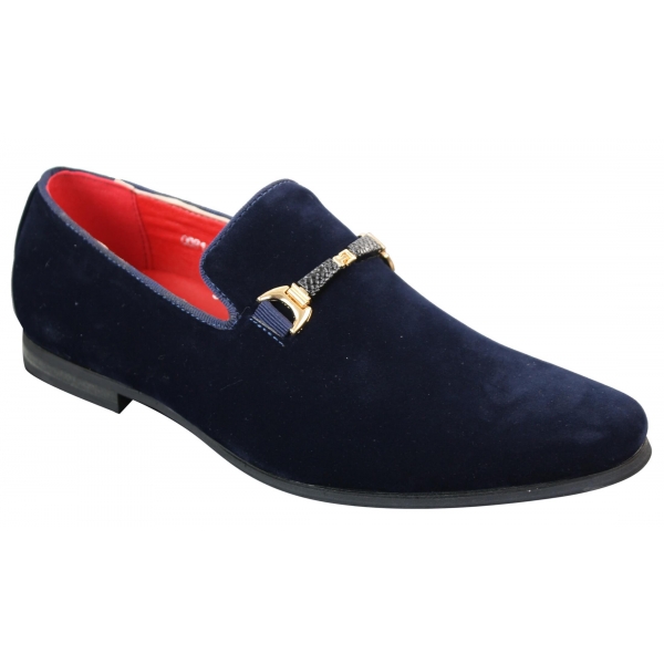 Mens Slip-On Buckle Shoes