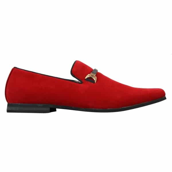 Mens Slip-On Buckle Shoes