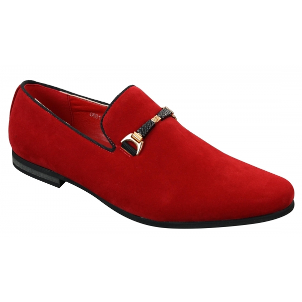 Mens Slip-On Buckle Shoes