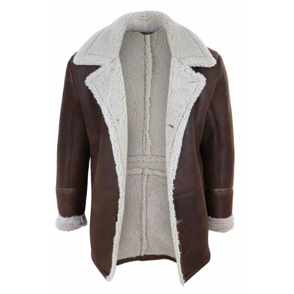 Mens Brown Sheepskin Jacket