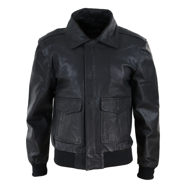 Mens Air Force Aviator Bomber Jacket