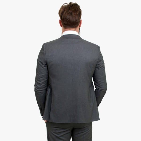 Happy Gentleman MIROLE Grey Tailored Fit 3 Piece Wool Suit