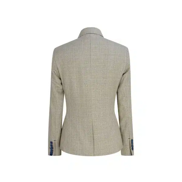 Ladies Tweed Cream Blazer