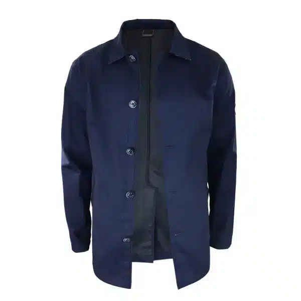 Mens Mid Length Overcoat Jacket Light Weight Smart Casual Navy Mac