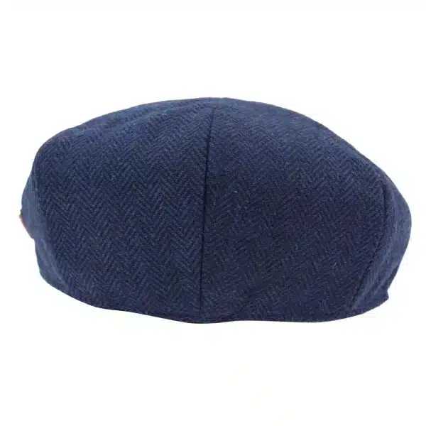 8-Panel Newsboy Hat with Razor Blade Navy