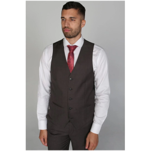 Charles – Men’s Charcoal Waistcoat