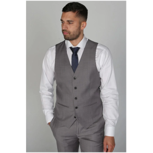 Charles – Men’s Grey Waistcoat