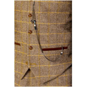 Harris – Men’s Brown Tweed Waistcoat