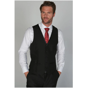 Regent – Men’s Black Waistcoat