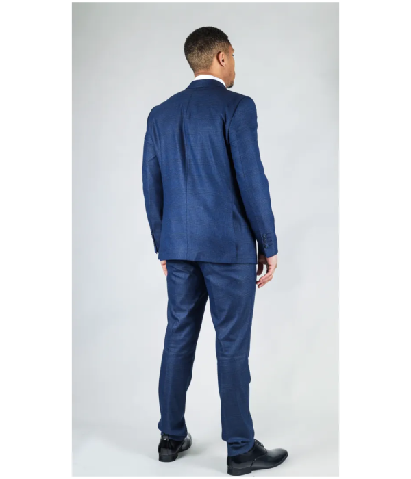 STZ91 - Men's Blue Double Breasted 2 Piece Suit